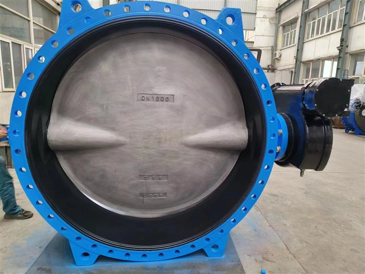DN50 DN1200 Flange Eccentric Butterfly Valve D343X